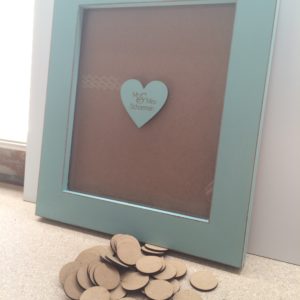 A2 Guest Book Frame