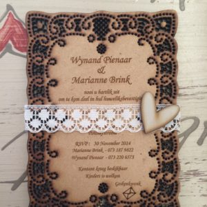 Lace Wedding Invitation